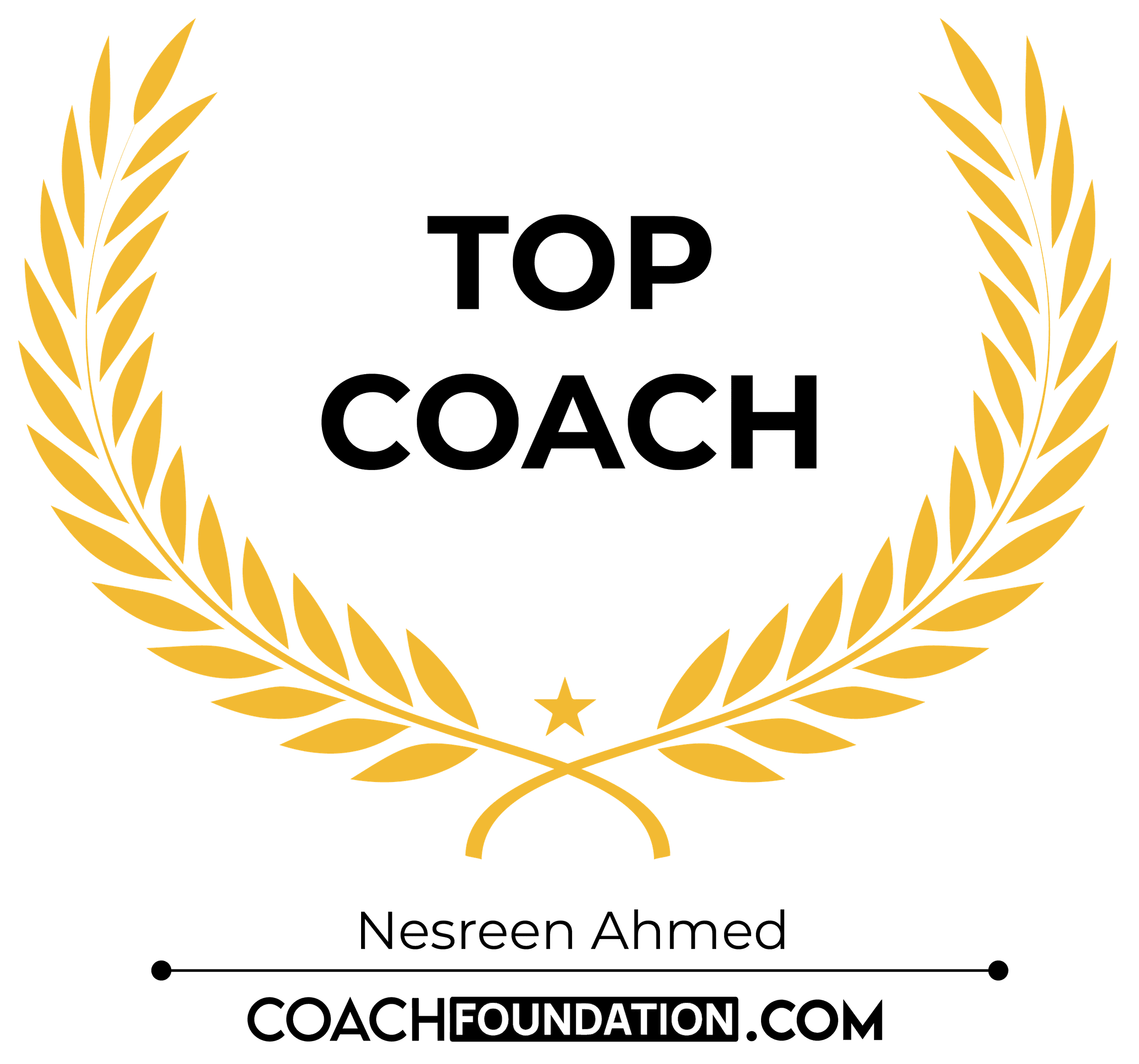 Nesreen Ahmed certification badge